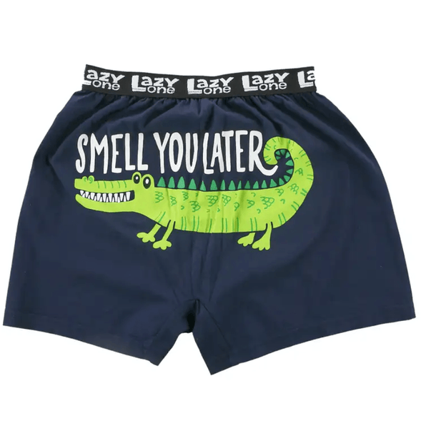 LazyOne® Smell You Later Alligator Kids Boxers