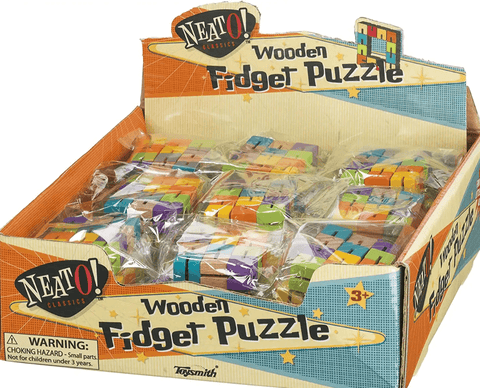 Wood Fidget Puzzle Toy
