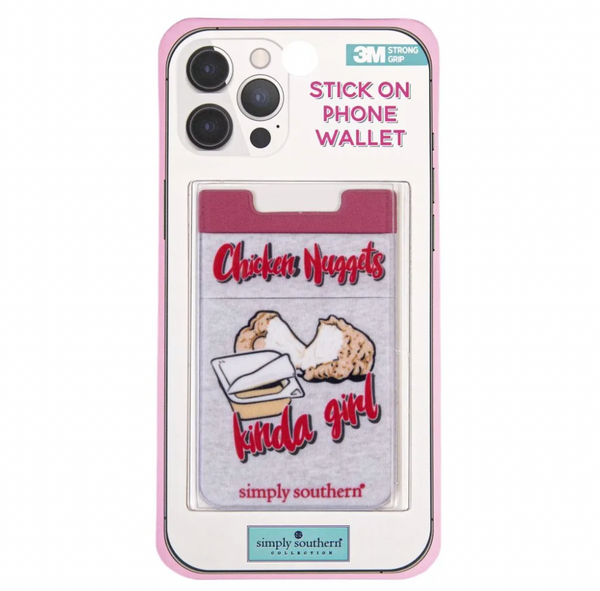 Simply Southern® Stick On Phone Wallet - Nuggets