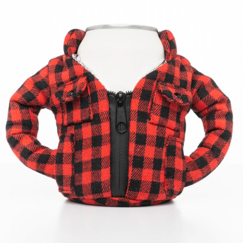 Beverage Flannel - Red Buffalo Plaid