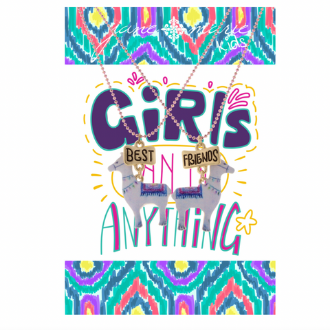 Best Friends Necklace Set: Llama