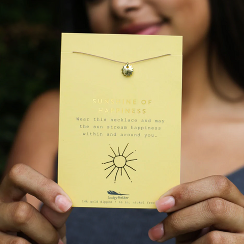 New Moon Necklace: Sunshine