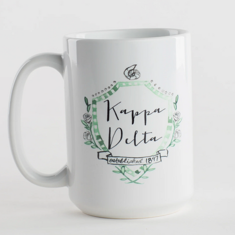 Kappa Delta Motif Mug