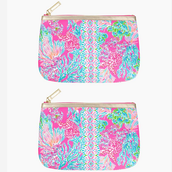 Lilly Pulitzer® Insulated Snack Bag Set: Me & My Zesty