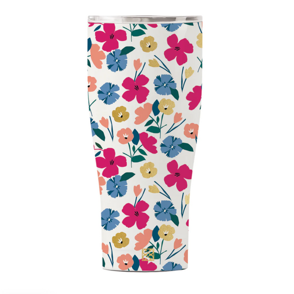 Darling Daisy Large Curved Stainless Tumbler
