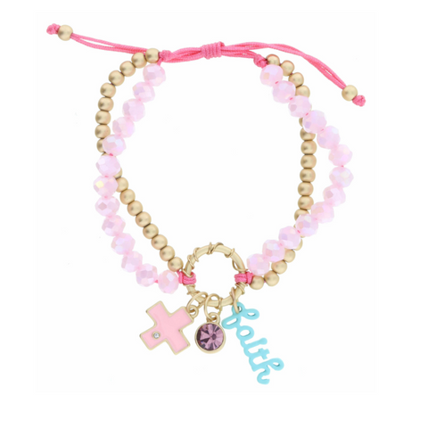 Triple The Love Bracelet-Faith