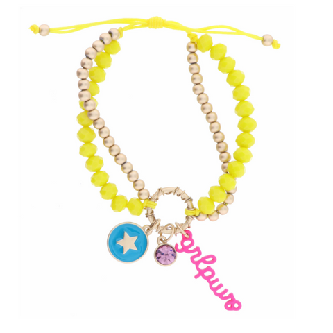 Triple The Love Bracelet-Girl Power