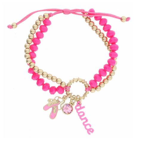 Triple The Love Bracelet-Slippers Dance