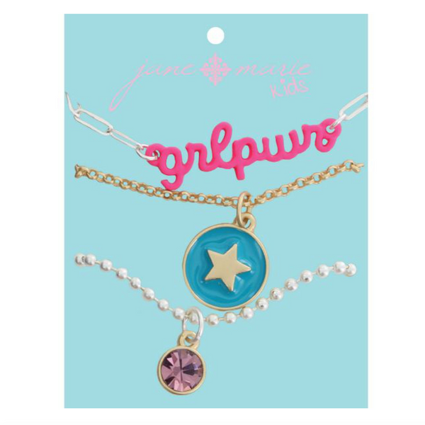 Triple the Love Necklaces-Girl Power
