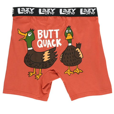 LazyOne Funny Animal Boxers, Buck Naked, Humorous Underwear, Gag Gifts for  Men (Xlarge) 