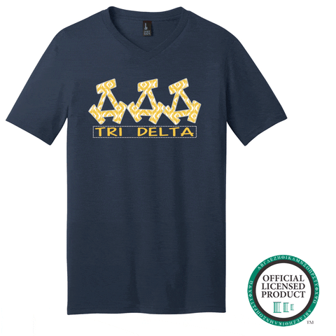 Tri Delta Ikat Tee - Heidisonline