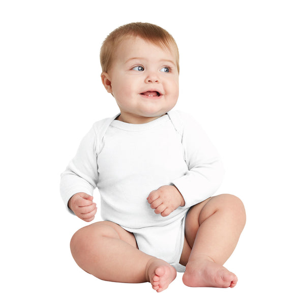 Infant Long Sleeve Ribbed Bodysuit