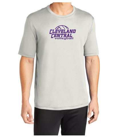 CCHS Dri-Fit Volleyball Wordmark Tee