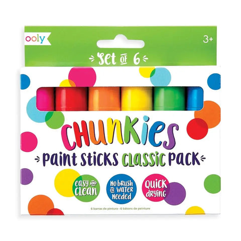 OOLY® Chunkies Paint Sticks Classic Pack