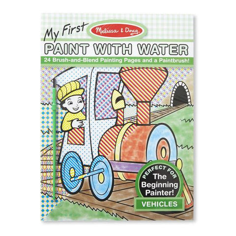 Melissa & Doug My First Paint with Water Vehicles