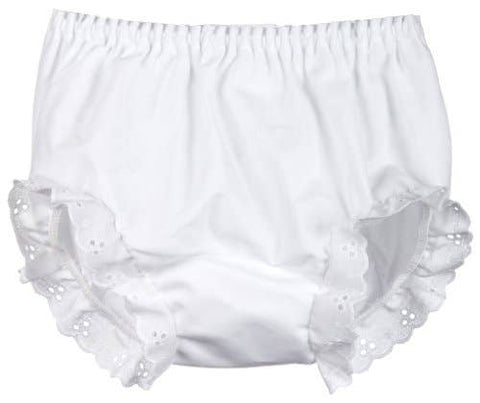 Double Seat Eyelet Diaper Cover