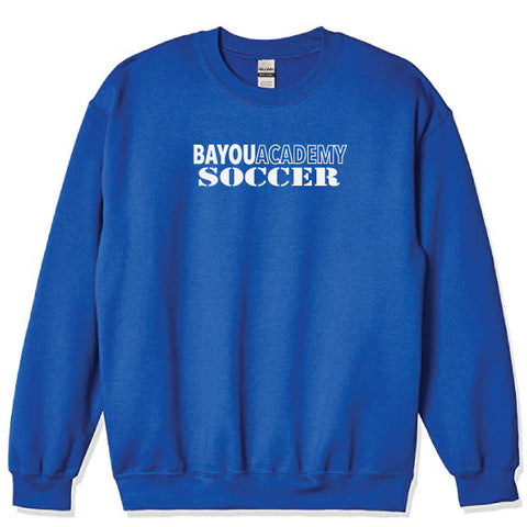 Bayou Academy Open Soccer Crew Sweatshirt
