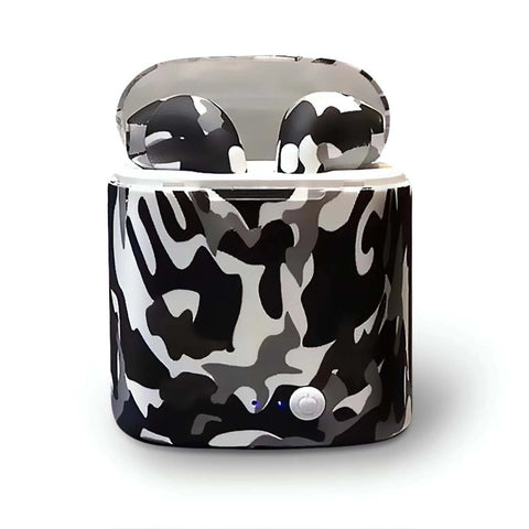 Wireless Earbuds - Black Camo