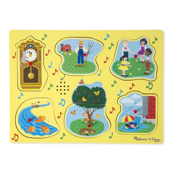 Sing-Along Nursery Rhymes Puzzle Melissa & Doug®