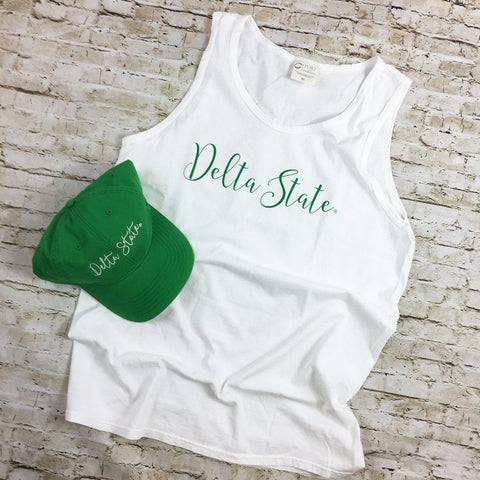 Delta State Script Tank Top