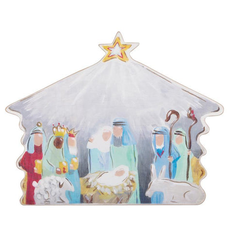 nativity board