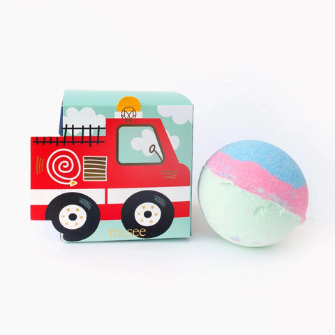 Firetruck Boxed Bath Bomb