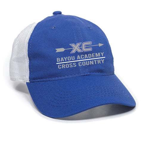 BA Cross Country Words Mesh Back Cap