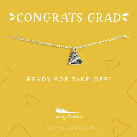 Ready For Takeoff Graduation Necklace 