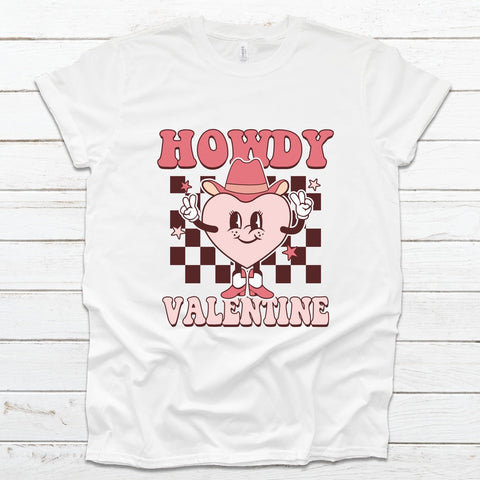 Checkered Howdy Valentine