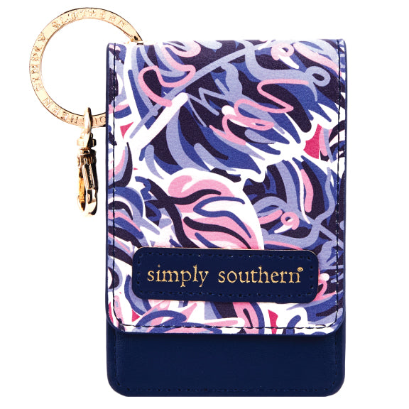 Simply Southern® Key ID Flap Wallet: Leaf