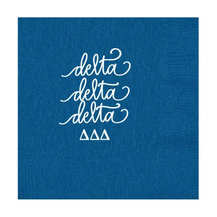 Tri Delta Luncheon Napkins (Qty 25)
