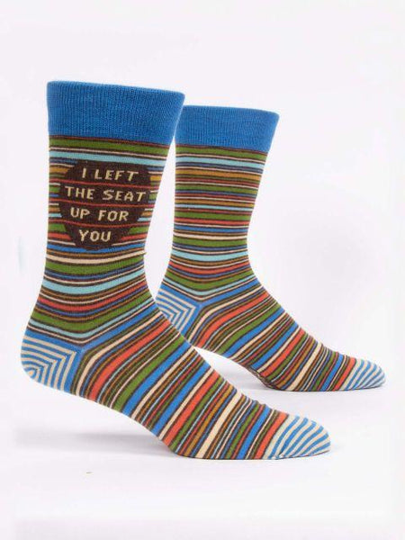 I Left the Seat Up For You Crew Socks Mens
