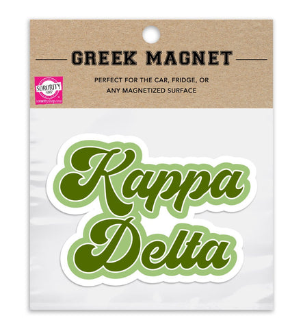 Kappa Delta Magnet Set