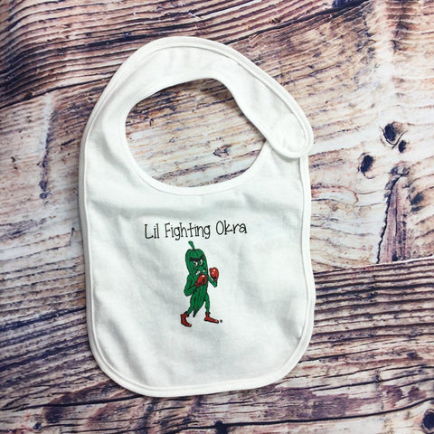 Delta State Lil Okra Bib