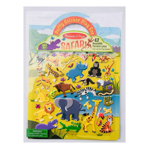 Melissa & Doug Puffy Stickers Safari