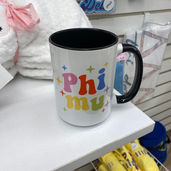 Phi Mu Optimist Mug