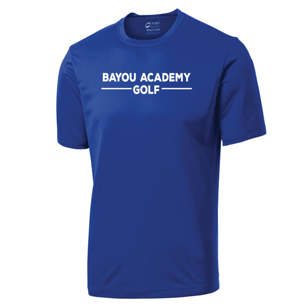 Bayou Golf Short Sleeve Dri-Fit Tee