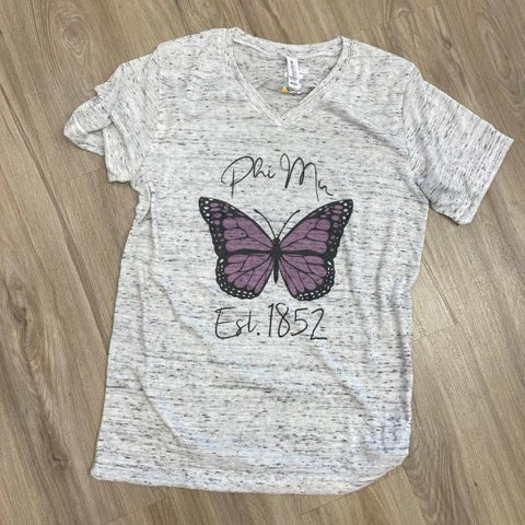 Phi Mu Butterfly Tee