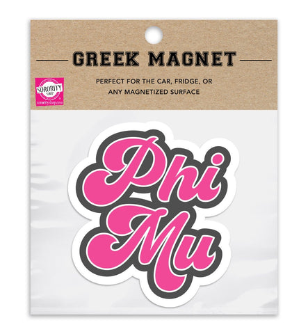 Phi Mu Magnet Set