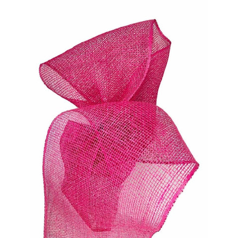 10" Pink Woven Paper Mesh