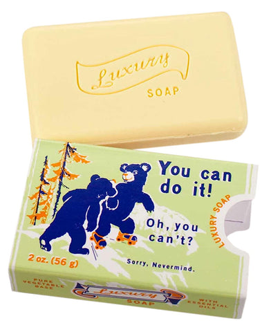 You can do it soap