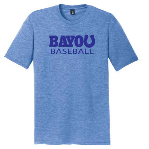 SOFTSTYLE BLUE Bayou Athletics Tee **PICK YOUR SPORT**