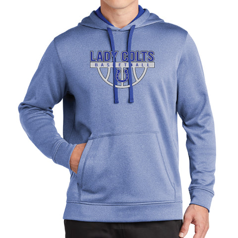 Lady Colts Heather Performance Hoodie