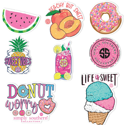 Simply Southern® Sticker Set - Sweets