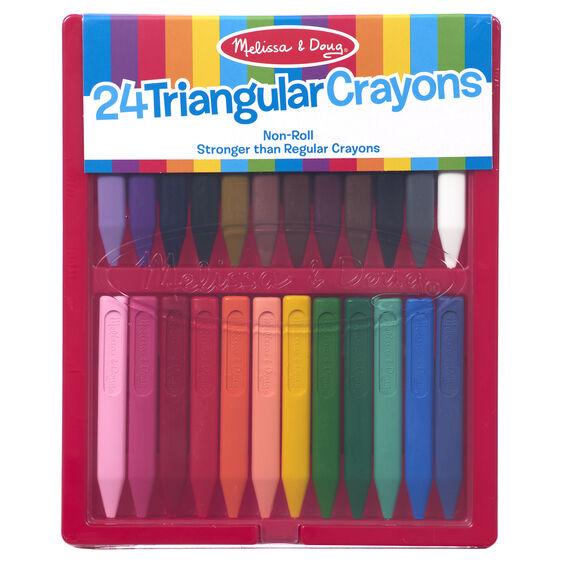 Melissa & Doug Triangular Crayons