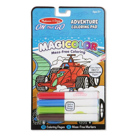 On-the-Go Games & Adventure Coloring Pad Melissa & Doug®