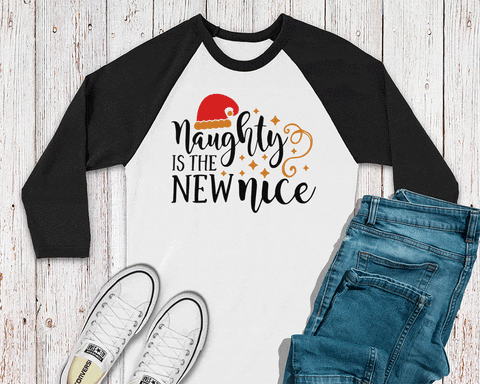 Naughty Is the New Nice Christmas Tee