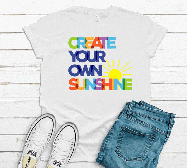 create your own sunshine tee