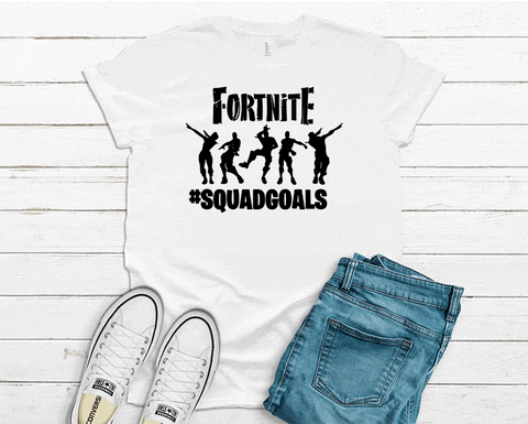 Fornite Squad Goals Tee