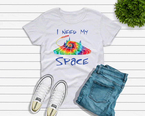 I Need My Space Disney Tee